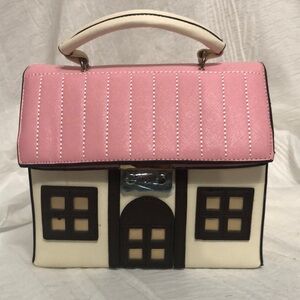 Novelty House-Shaped Top Handle Bag